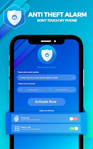 Anti-theft alarm - don't touch my phone screenshot 3