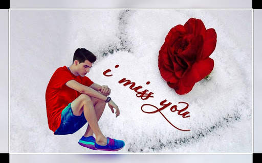 Miss You Photo Editor screenshot 2