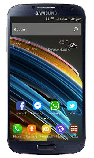 Mate 20 Pro Launcher Theme screenshot 1