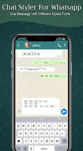 Chat Styler for Whatsapp :Cool Font & Stylish Text screenshot 8