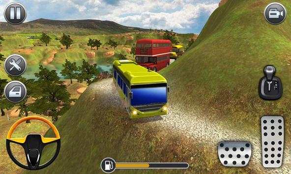 Mountain Bus Uphill Climb Driving Simualtor screenshot 3