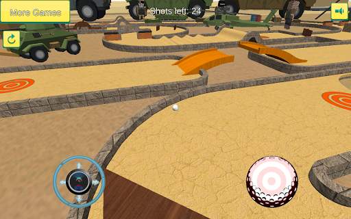 Mini Golf: Military screenshot 8