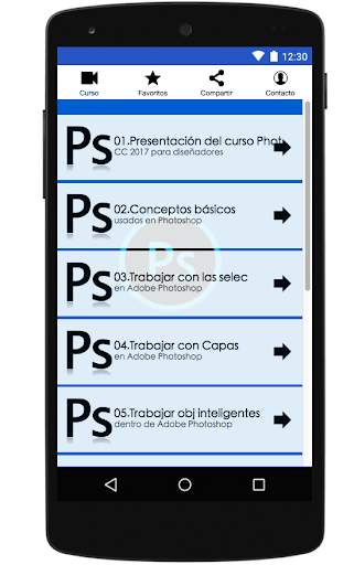 Curso De Photoshop CC 2017 Para Diseñadores 3 screenshot 1