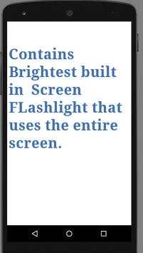 Brightest LED Flashlight screenshot 2