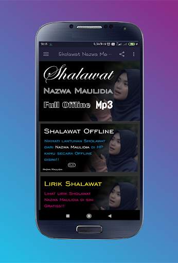Shalawat Nazwa Maulidia Full Offline 2020   Lirik screenshot 2