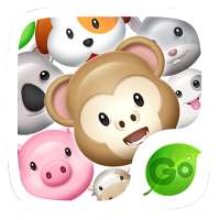 GO Keyboard Sticker 3D animals