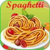 cooking spaghitti meatball game logo