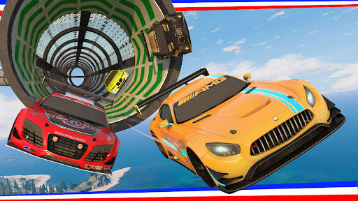 Mega Ramp Car Stunt Offline 3D screenshot 3