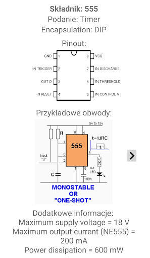 Electronic Component Pinouts screenshot 5