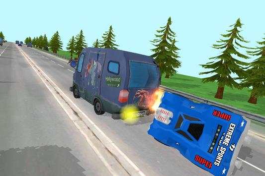 Cartoon Traffic Racing screenshot 1