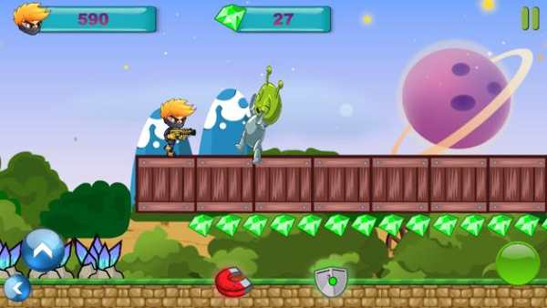 Ninja Alien Attack screenshot 2