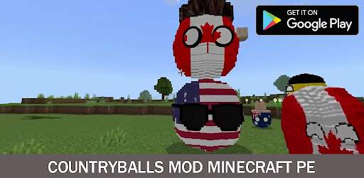 Countryballs mod For Minecraft screenshot 2