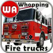 Whopping Fire trucks on 9Apps