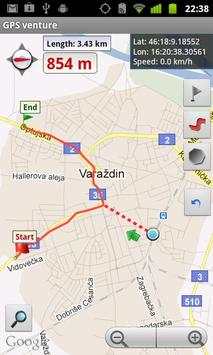 GPS venture screenshot 3