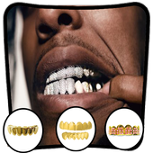 Fake Gold teeth Photo Editor icon