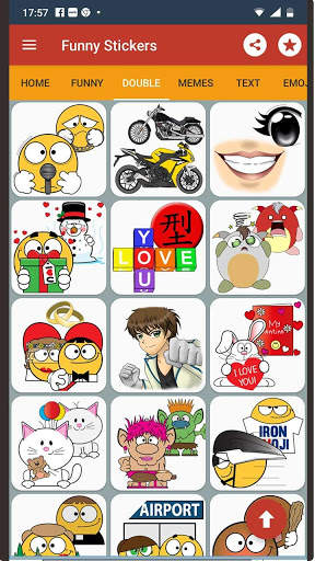 Funny GIF Stickers and emojis screenshot 13