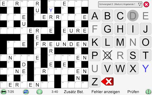 Kreuzwort Zahlenrätsel screenshot 23