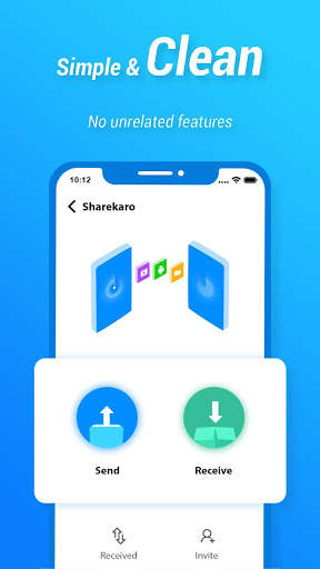 Share Karo.ly King: File transfer securely. screenshot 1