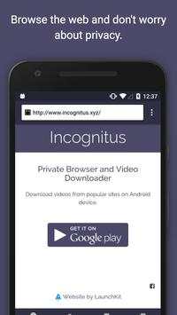 Downloader and Private Browser screenshot 1