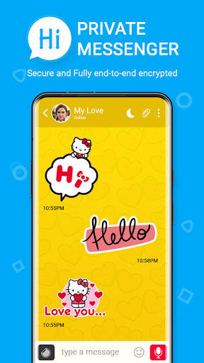 Hilke Private Messenger screenshot 3
