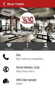 World Athletic Club - WAC screenshot 2