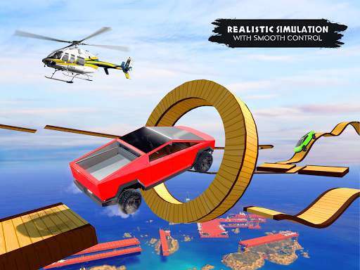 Cyber Truck Simulator: Stunt Racing Game screenshot 13