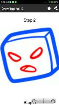 How To Draw Minecraft screenshot 3