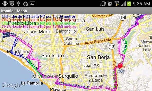 Bus guide for Lima and Callao screenshot 7