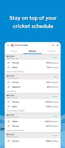 Cricclubs Mobile screenshot 7