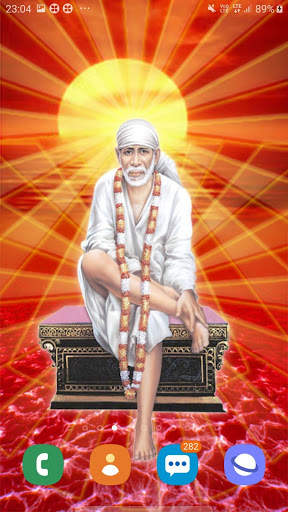 Sai Baba Live Wallpaper screenshot 2