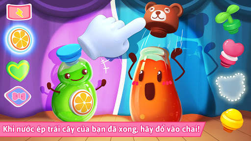 Mùa Hè của Bé Gấu Trúc: Cửa Hàng Nước Ép screenshot 4