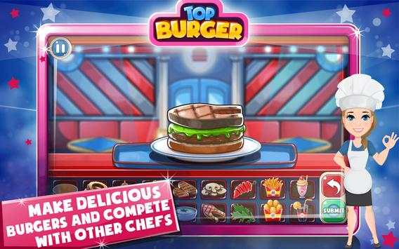 Burger Masterchef : Fast Food Shop : Cooking Crazy screenshot 2