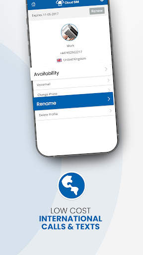 Cloud SIM: Second Phone Number screenshot 5