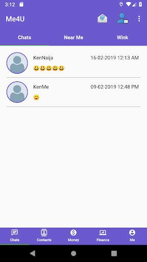 Me4U - Chat Shop Send and Receive Money instantly screenshot 2