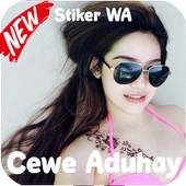 Stiker WA Cewe Aduhay 8.0.1