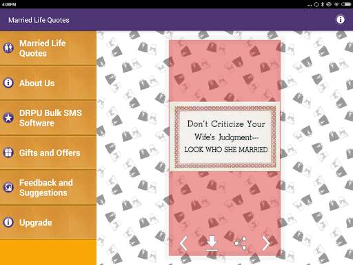Husband Wife & Marriage Quotes screenshot 11