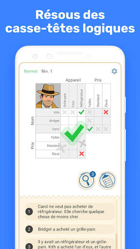 Cross Logic - Jeux de logique screenshot 1