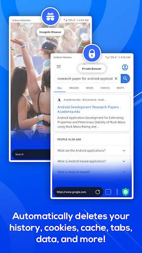 Unblock Websites Free VPN Proxy Browser: Incognito screenshot 5