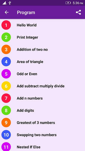 Learn C Programming स्क्रीनशॉट 2