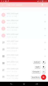 Zender File Transfer, Sharing screenshot 1