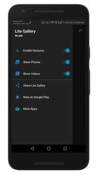 Lite Gallery screenshot 1