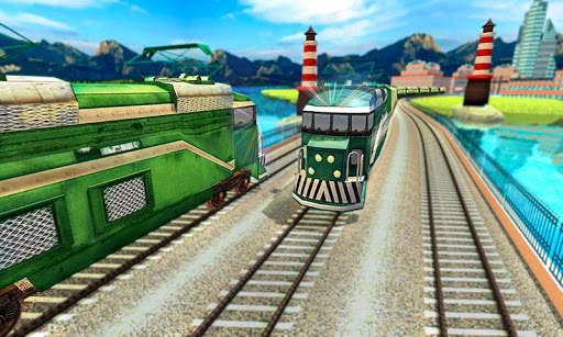 Indian City Train Driving Free Simulator screenshot 4