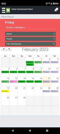 Sohar International School screenshot 4