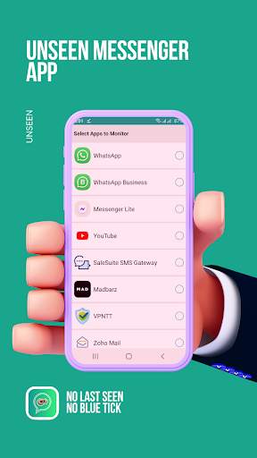 Unseen Messenger App screenshot 2