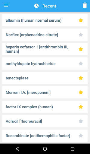 I.V. Drug Handbook screenshot 8