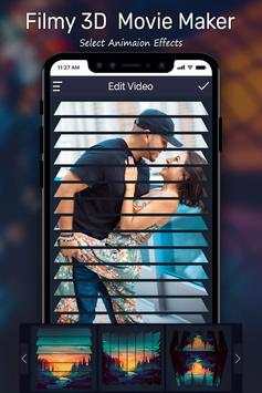 Filmigo 3D Mini Movie Maker 3 تصوير الشاشة
