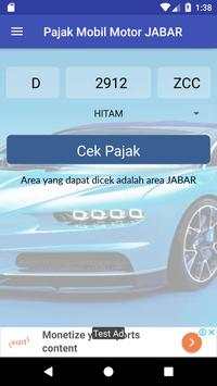 Cek Pajak Mobil Motor JABAR screenshot 1