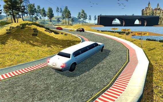 Limo Car Offroad Hill Driving Game screenshot 4