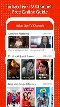 Indian Live TV Channels Free screenshot 1