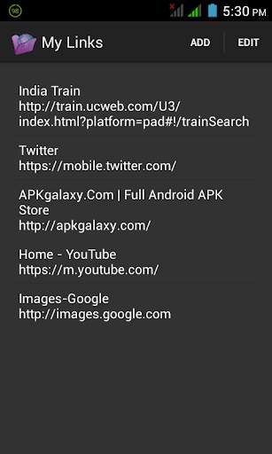 My Links скриншот 1